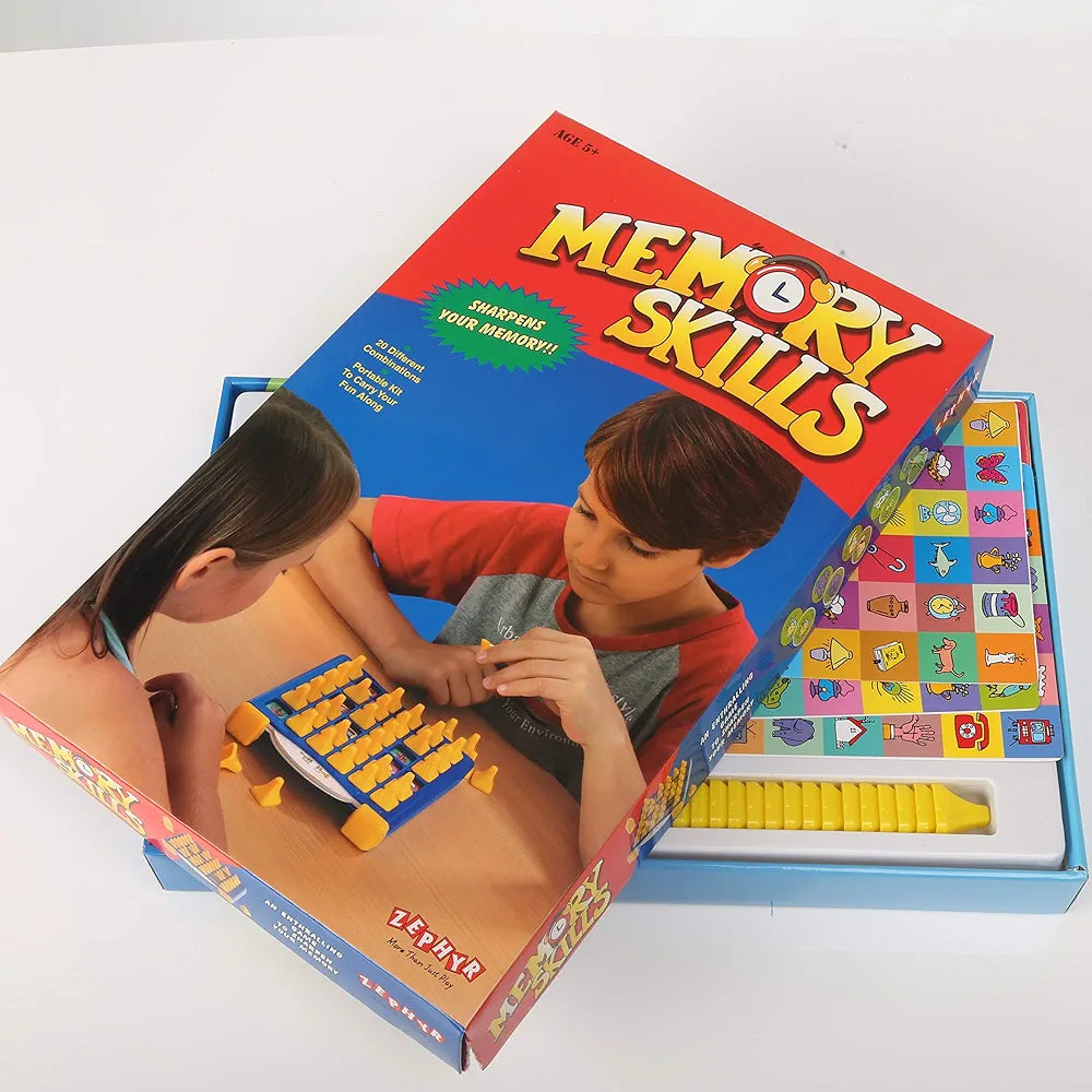 Sharpens your memory Memory Skills with 20 different combinations Portable kit to carry your fun Along For kids Set