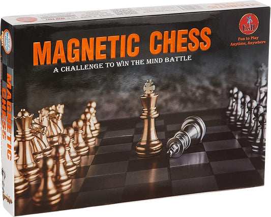 Magnetic Chess Set A Challenge To Win The Mind Battle Magnetic Edition Chess Board set For all ages