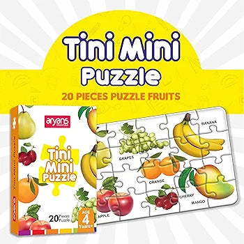 Tini Mini Puzzle,"animals  a 20-piece jigsaw puzzle for children aged 4 and above