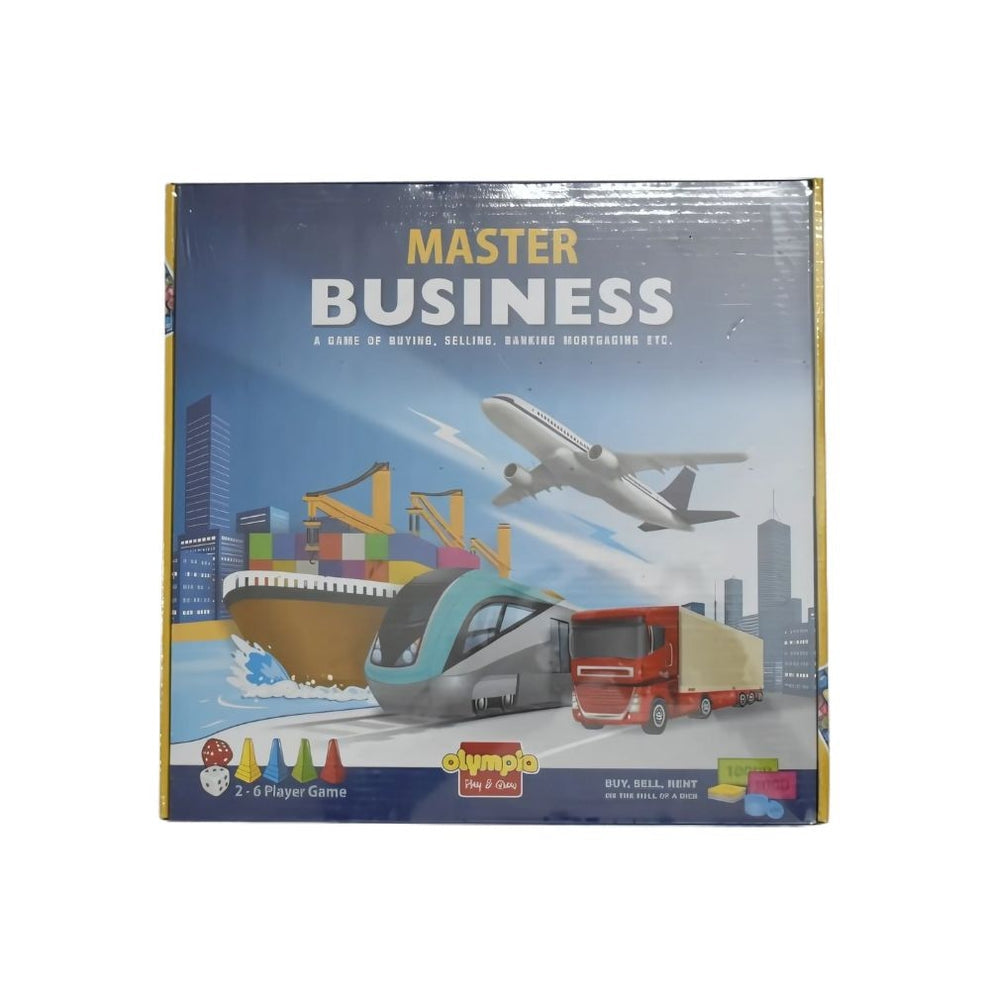 Master Business Game with Money and Asset fun Activity game for ages 7 above