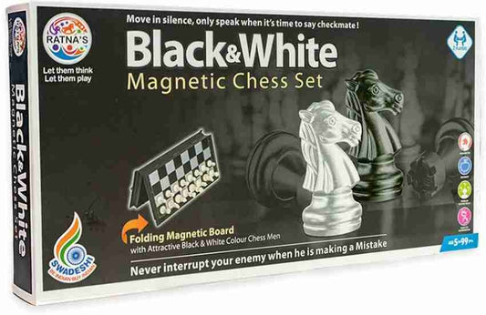 Magnetic Educational Chess Board Set with Folding Chess Board 2 Players Travel Toys for Kids and Adults