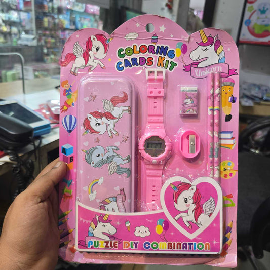 Unicorn Gift Set With Watch