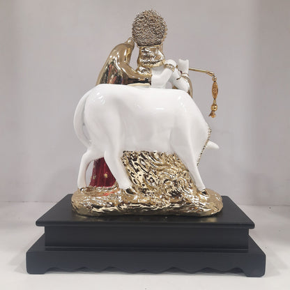 Radhakrishna cow idol