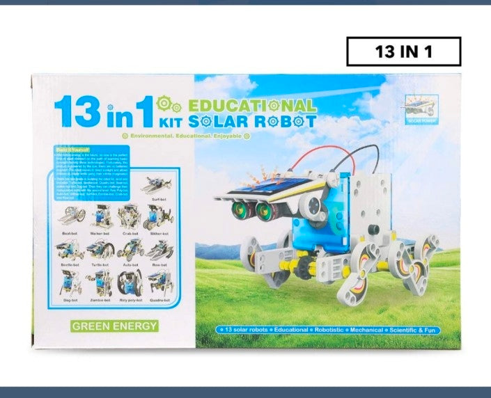 13 in 1 Solar Robot Educational Toy