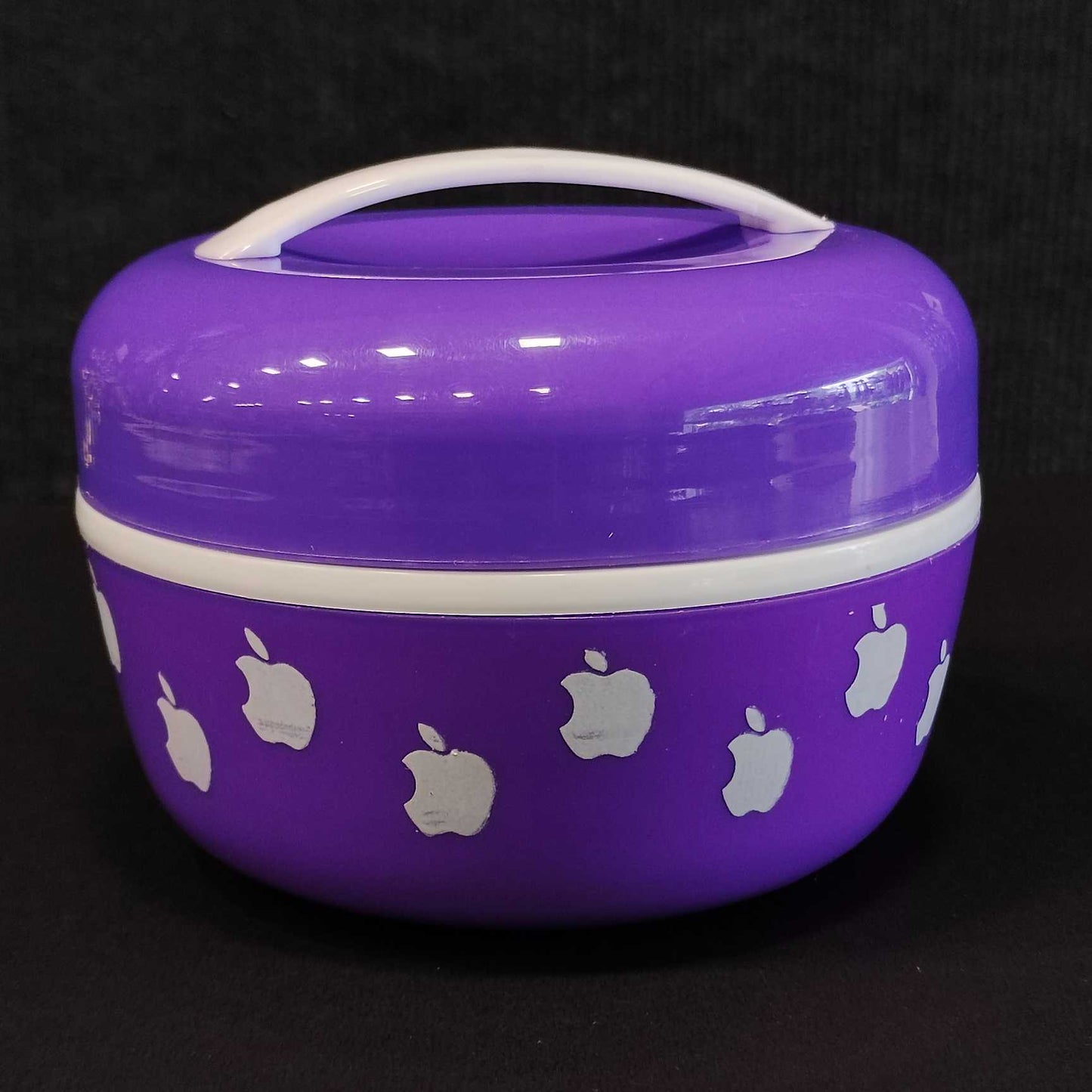 Apple shaped 800 ml insulated lunch box