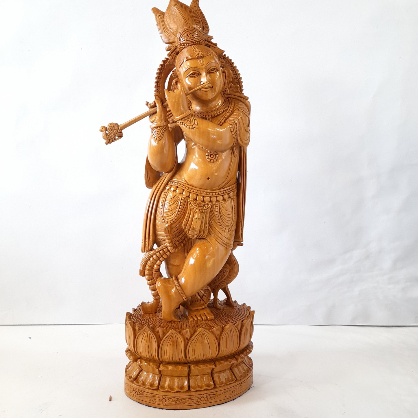 Wooden Bal Gopal Standing Super Fine