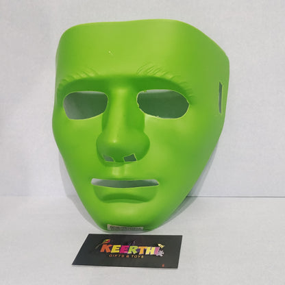 Green anonymous Facemask for Party