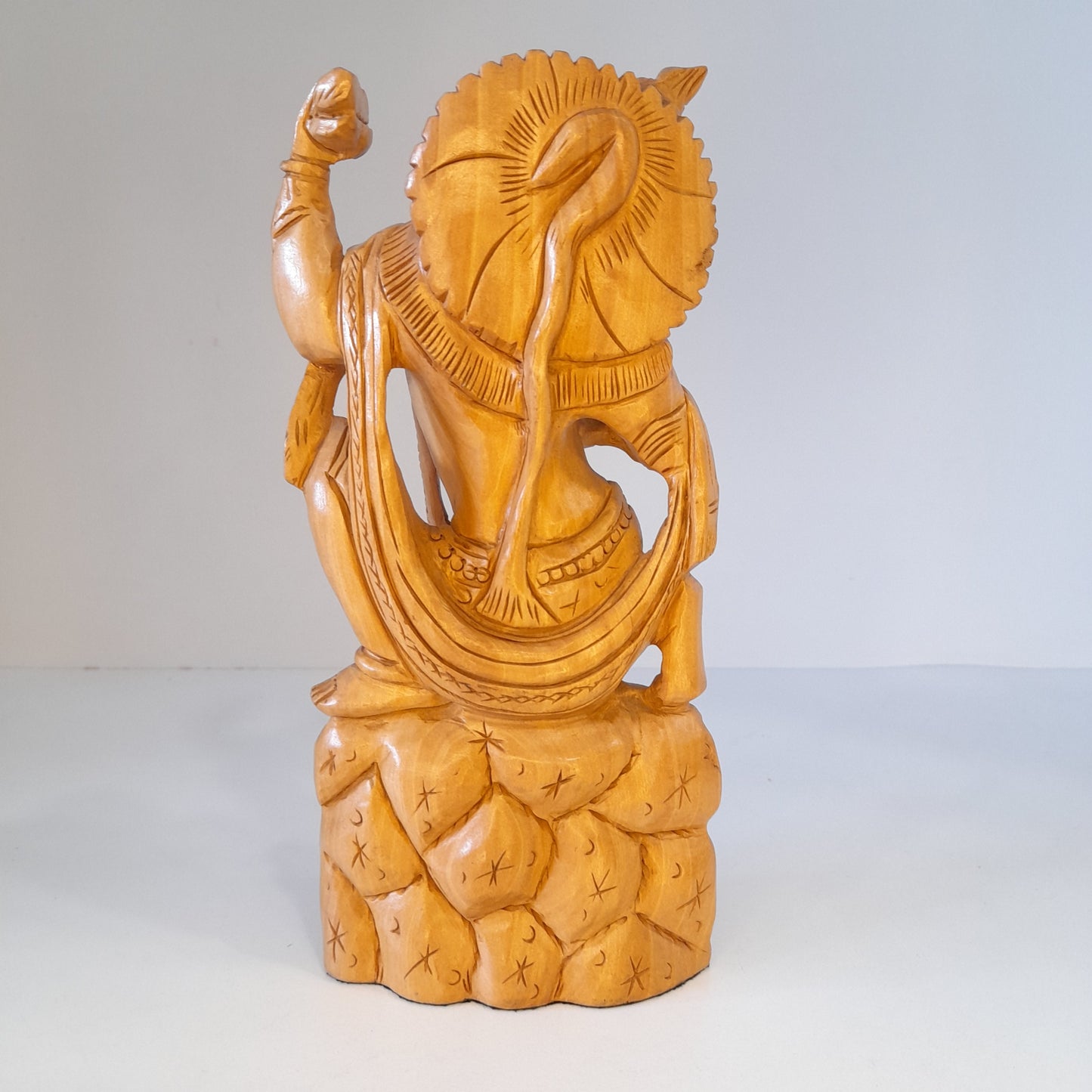 Wooden Hanuman Standing Assort. Design