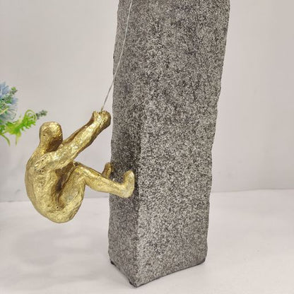 Climbing captured Sculpture for home decoration