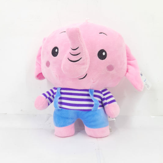 Boy and girl elephant soft toy