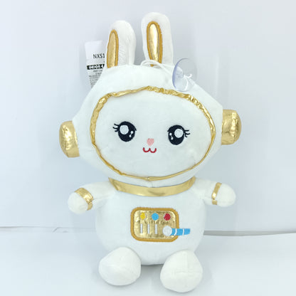 Space astronaut rabbit soft toy