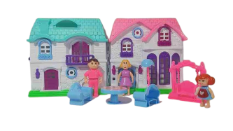 Perfect Gallery Dollhouses Welcome to My family doll sets for Kids