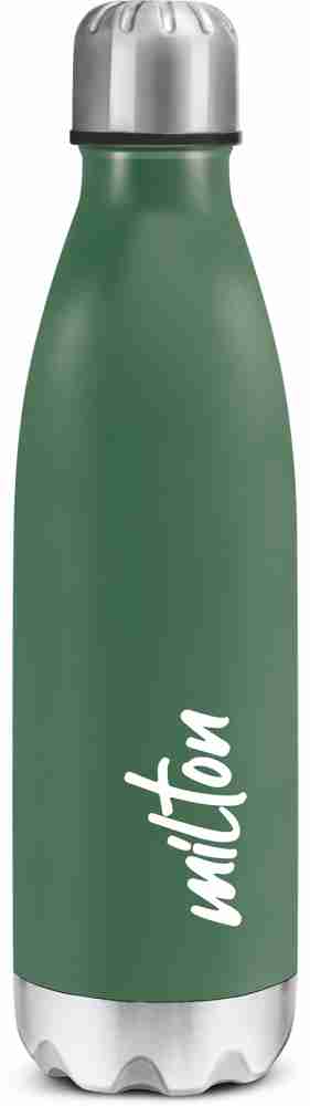 MILTON Shine 800 Stainless Steel Water Bottle, Military Green 700 ml water Bottle