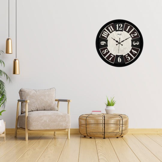 Wooden Wall Clock For Gift Steven 1606