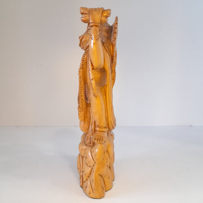 Wooden Hanuman Standing Assort. Design