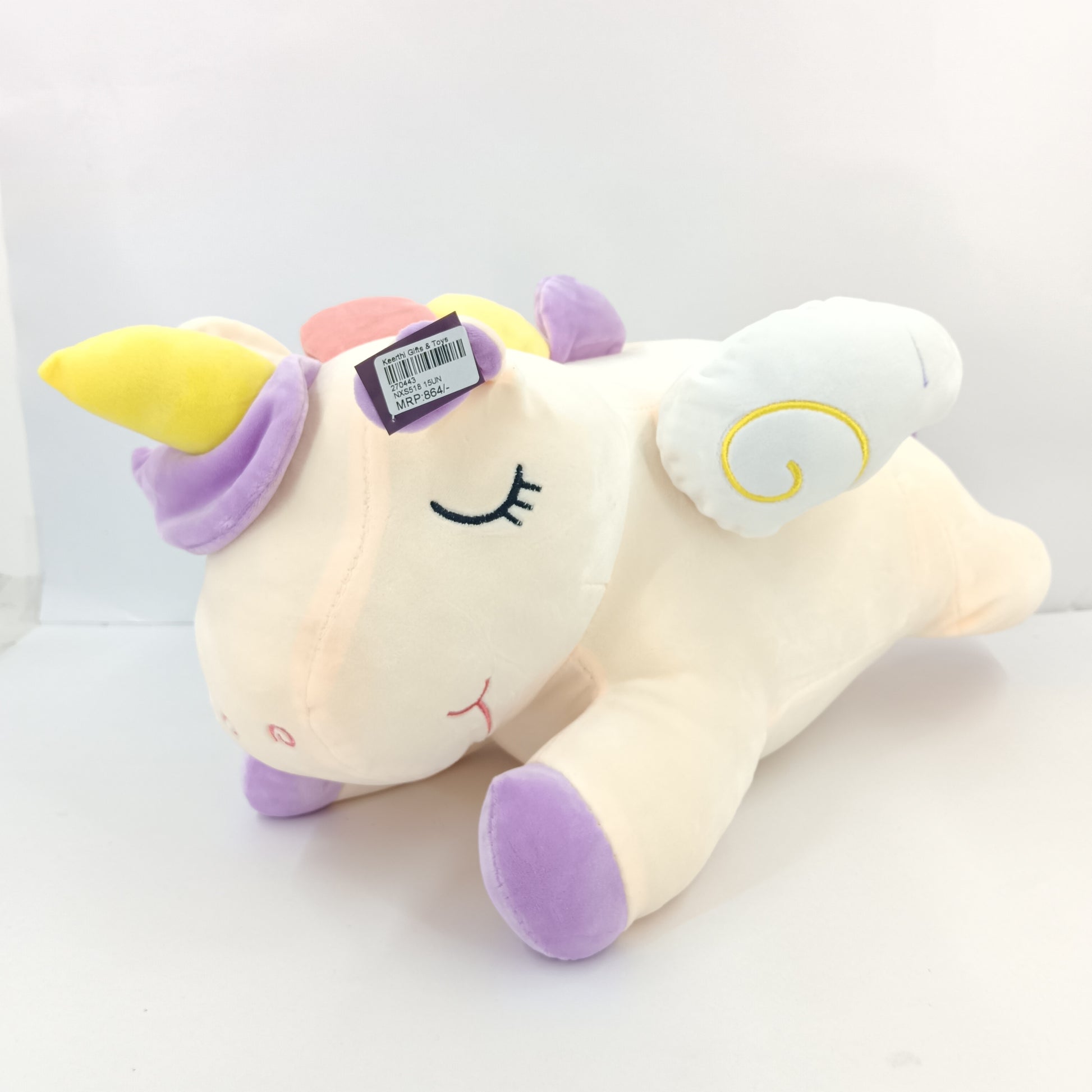 Angel unicorn soft toy