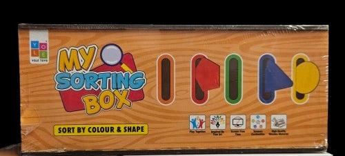 Shape Sorting and Stacking Sorter Toys Early Educational Geometric Blocks Puzzles for 1 to 3 Years Old Age Kids Boys and Girls