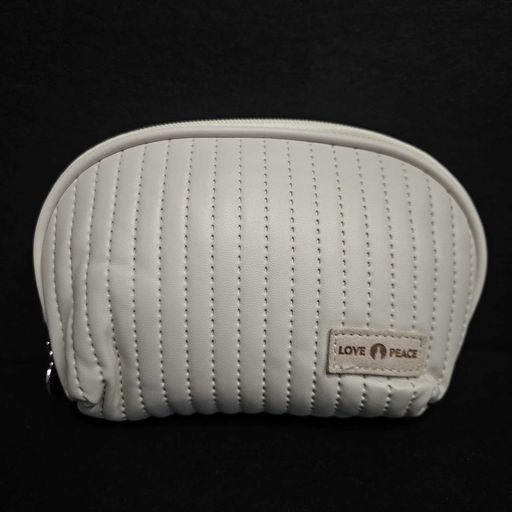 Portable toiletry soft finishing texture cosmetic makeup bag