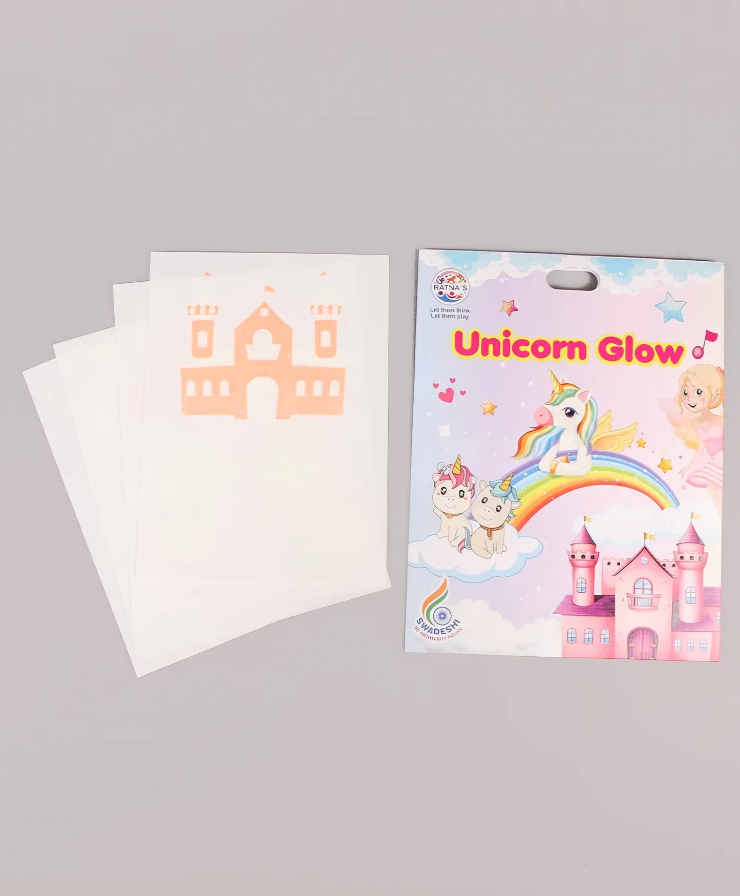 Unicorn Glow in The Dark Wall Ceiling Stickers for kids Room Decoration