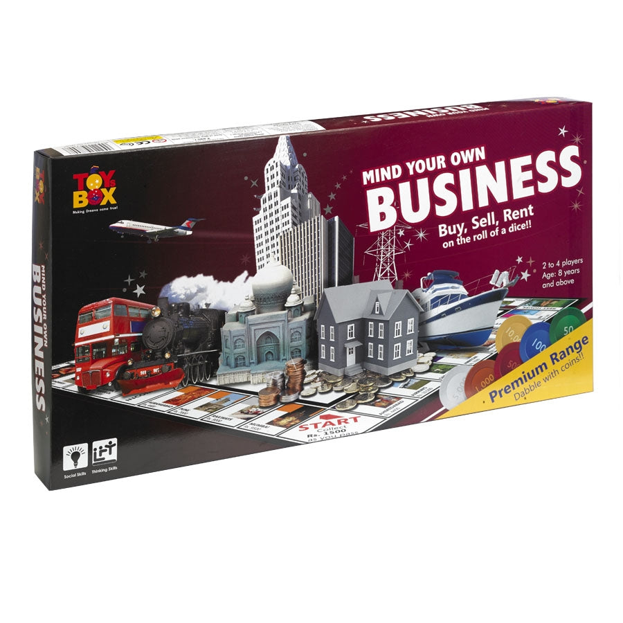 Mind your Own Business Premium business game set for kids and Adults