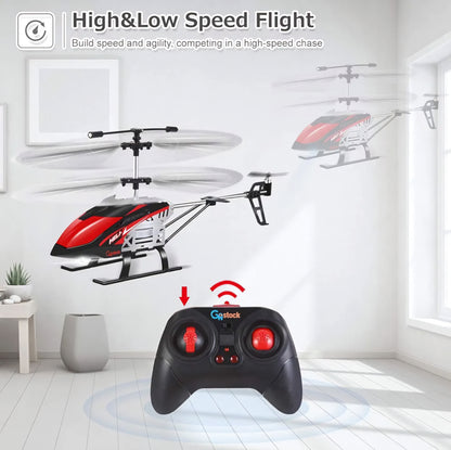 Remote Control Helicopter Altitude Hold RC Helicopters with Storage Case Aircraft Indoor Flying Toy with High and Low Speed Mode Rechargeable Battery for 24 Min Play Boys Girls