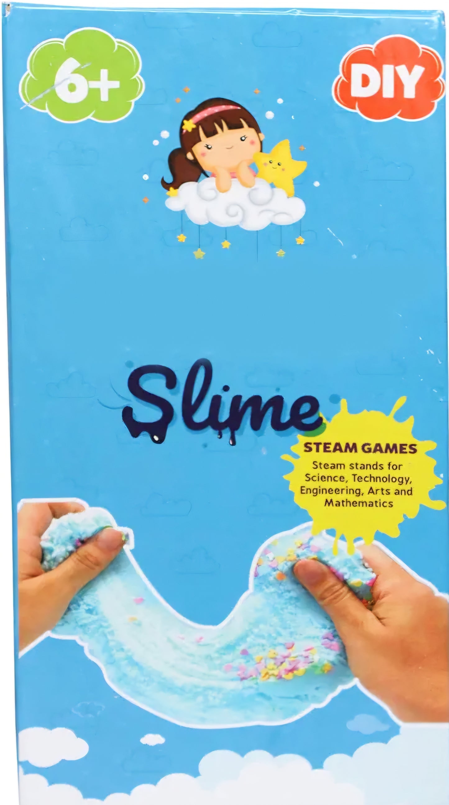 Cloud Slime Colorful Cotton Crystal Slime Kit for Kids Boys and Girls