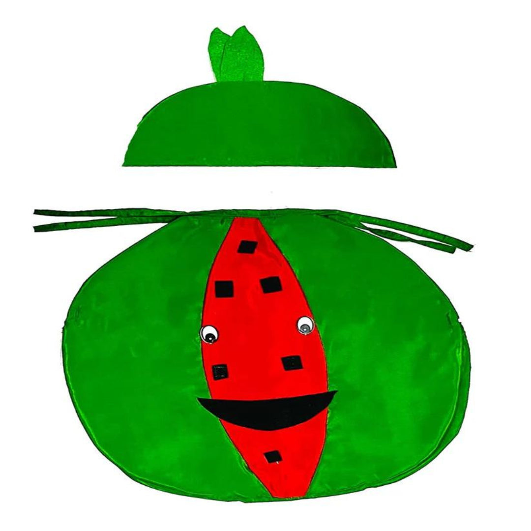 Watermelon Costume Cutout and Cap - Full Size