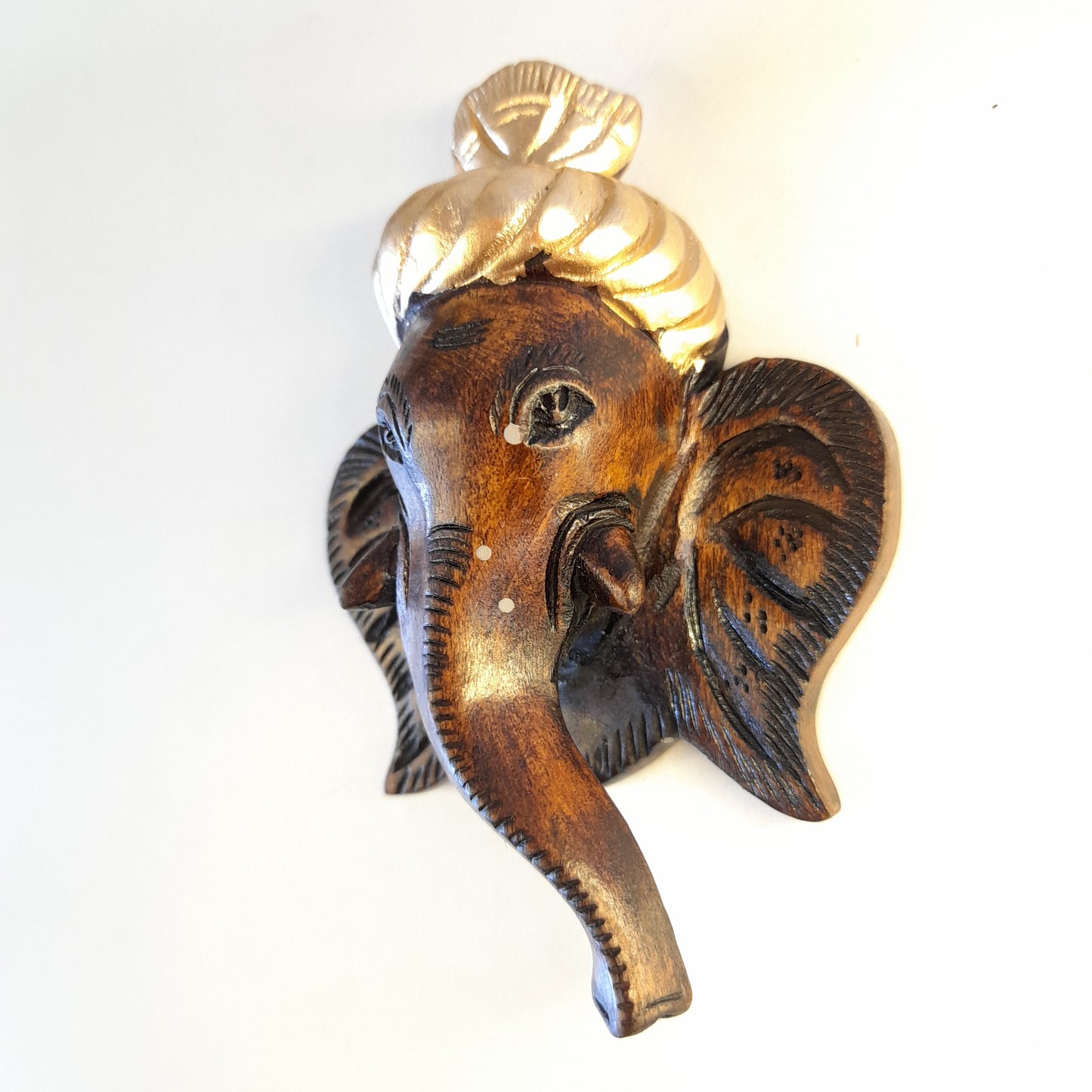 Wooden Ganesh Wall Panel