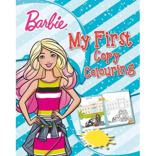 Barbie My First Copy Colouring (Blue)