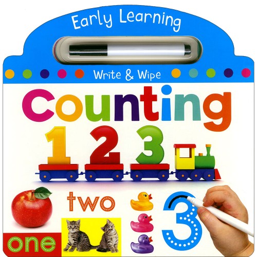 Early Learning Write Wipe Counting 123