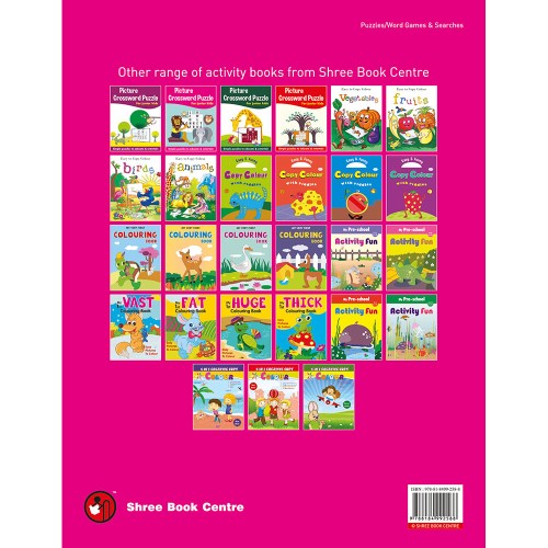 Picture Crossword Puzzles for Junior Kids (Pink)