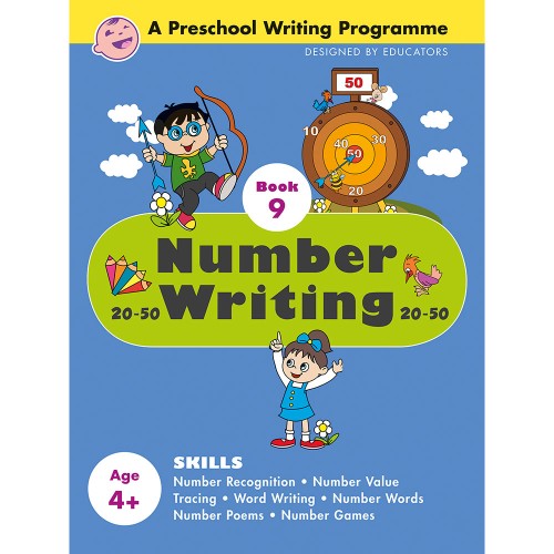 Preschool Writing Number Writing 2050