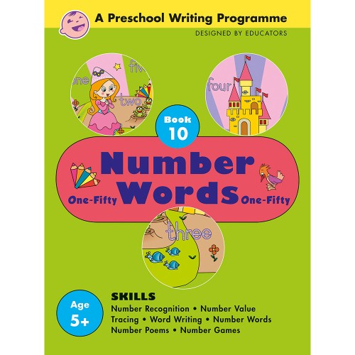 Preschool Writing Number Words OneFifty