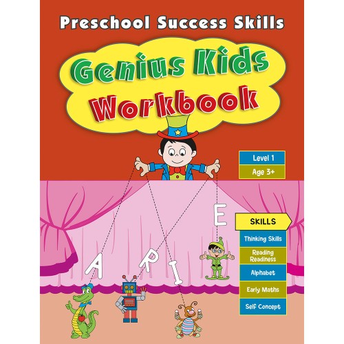 Preschool Success Skills Genius Kids Workbook