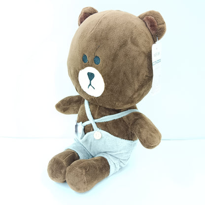 Brown teddy bear soft toy