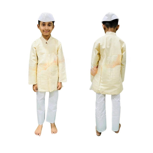 Jawaharlal Nehru Costume with cap - 6-7 Years/6 no.