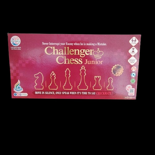 Challenger Chess Jumbo Develop Strategy Building and Concentration with This Amazing Jumbo Chess Set Strategy and War Games Board Game