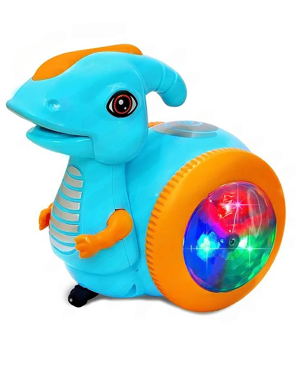 Realistic Moving Dinosaur Toy with Sound and Flashing Lights For Kids