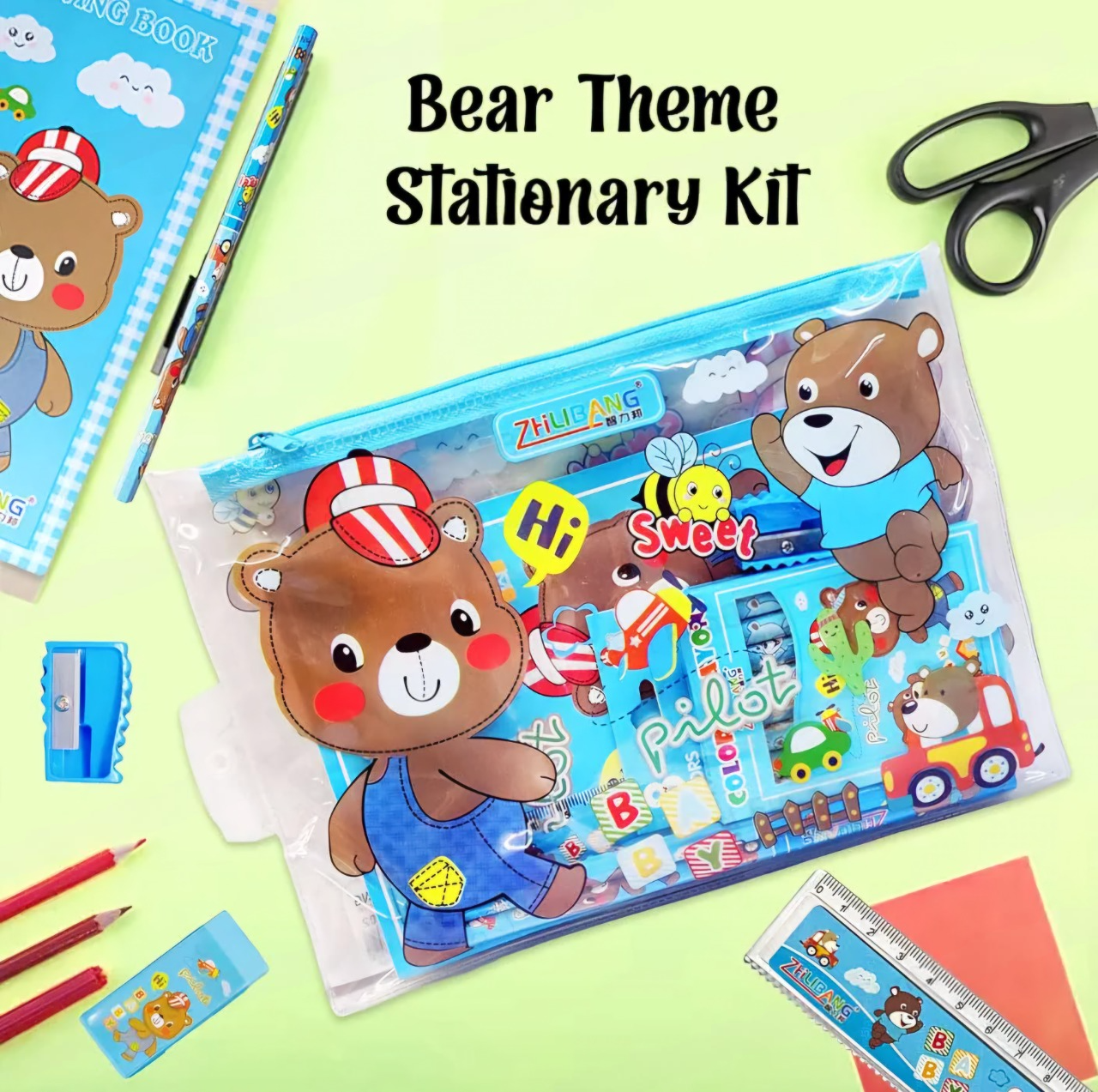 Themed Stationery Set packs for kids Birthday Return Gifts