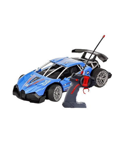 High Speed Racing Light Toys Truck Rc Fast Speed Electric Drifting Smoking Remote Control Car Spray Cool Light and Smoke Function Spray Reverse