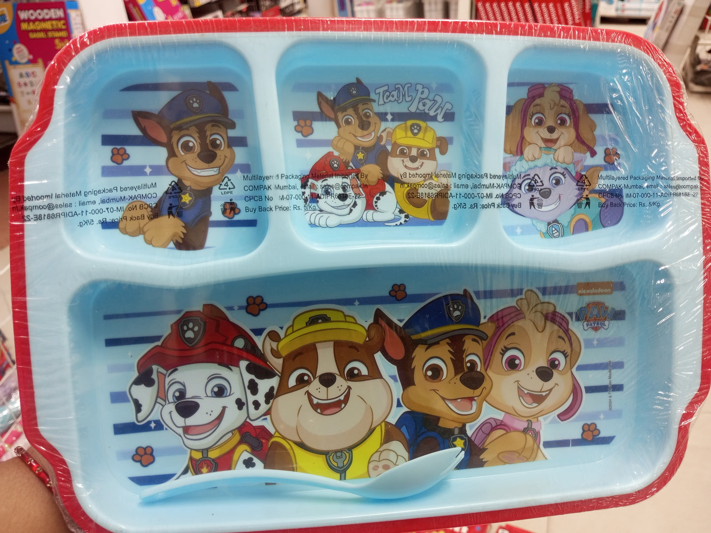 Pasta plate set frozen