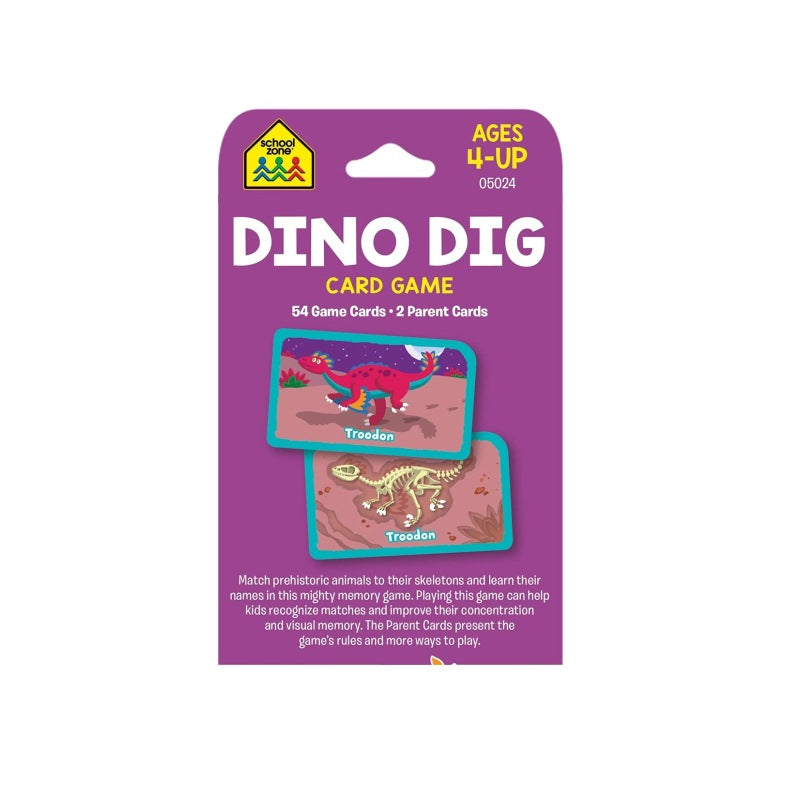 Dino Dig Card Game