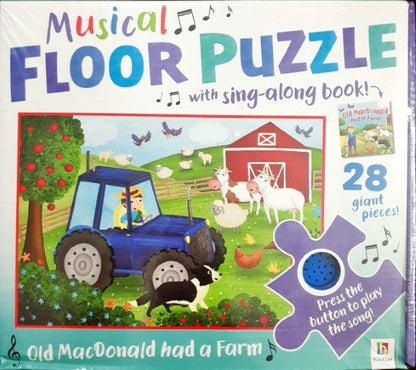 Musical Floor Puzzle with sing along sound Pack