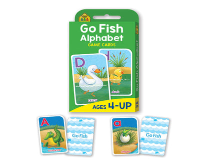 Go Fish Alphabet Game Cards