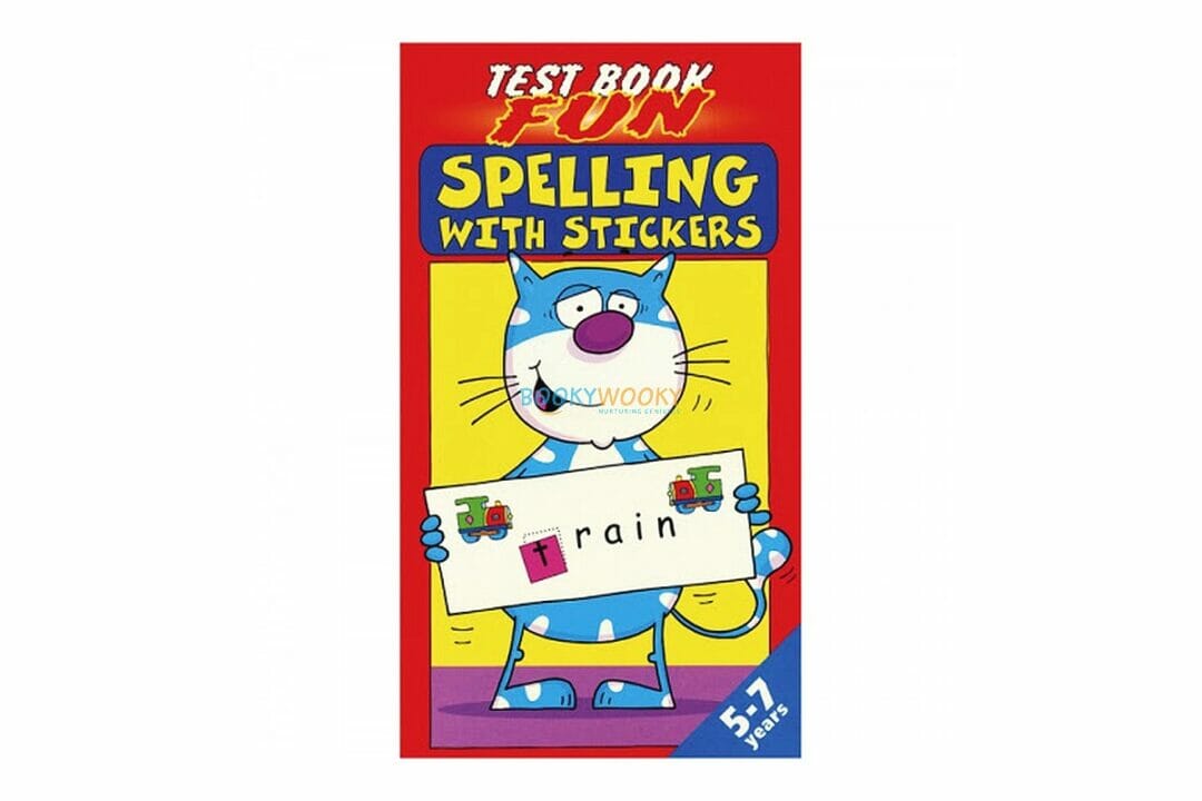 Spelling with Stickers (Red)