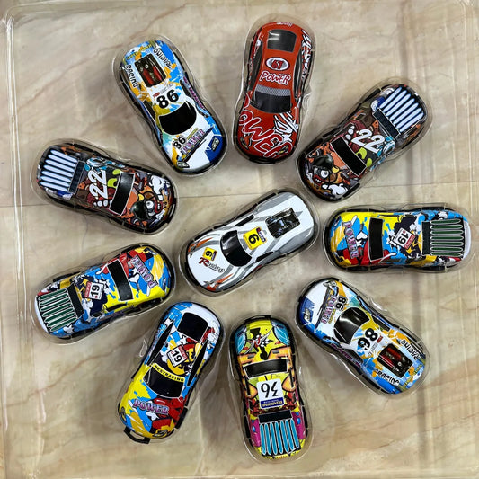 Mini pull back Stunt car 10 pc set