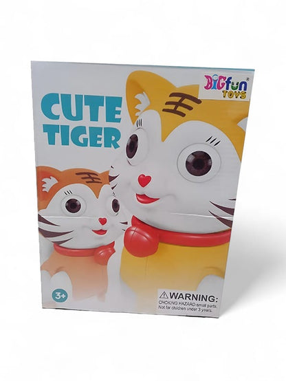 Cute Baby Tiger With Light Sound And Music For Kids