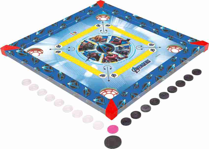 Avengers Endgame Carrom & Ludo big size 2-in-1 Carrom Board Game for Kids