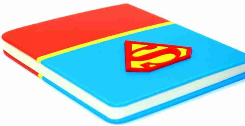 Superman Design Diary with Small Ball Pen Best Birthday and Return Gift for Superman Lovers, Pack of 1 Regular Diary