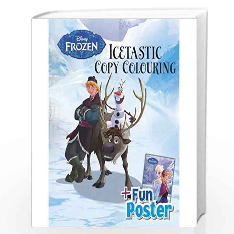 Disney Frozen Icetastic Copy Colouring